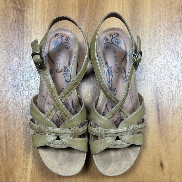 BareTraps Women’s Cream and Tan Sandals Casual Comfort Size 8M - Picture 4 of 8